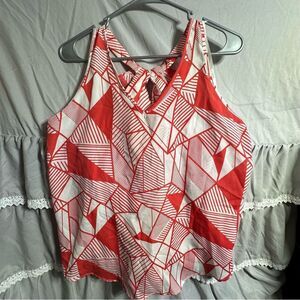 Ya Los Angeles Cut out back blouse large 441